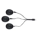 Pad con cavi USB dell'Elettrostimolatore Addominali WeightWorld