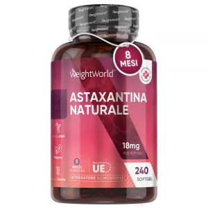 Confezione Astaxantina 240 Softgel WeightWorld