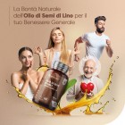 Olio di Semi di Lino capsule softgel è adatto a tutte le età