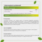 Lista degli ingredienti e informazioni nutrizionali olio di canapa puro WeightWorld
