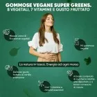 Formula Gummies Super Greens WeightWorld con 8 Superfoods Naturali