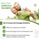 Proprietà Olio di Canapa WeightWorld ricco di nutrienti e Omega 3 per il benessere generale
